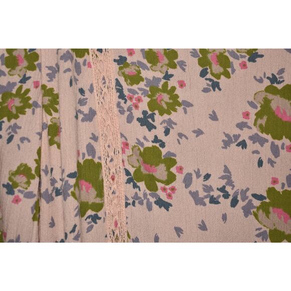 MATILDA JANE $65 Lets‎ Go Together Like A Lady Tunic Floral Top Large - Picture 3 of 4